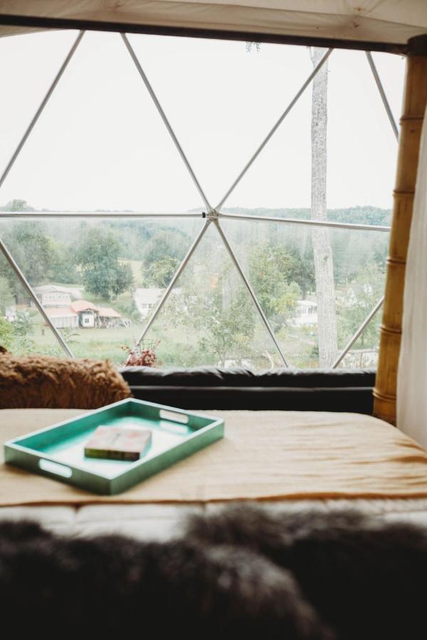 Отель Waterfront Luxury Glamping Dome Rogersville Экстерьер фото