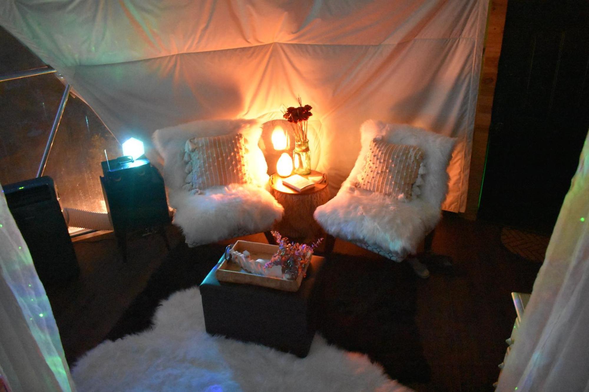 Отель Waterfront Luxury Glamping Dome Rogersville Экстерьер фото